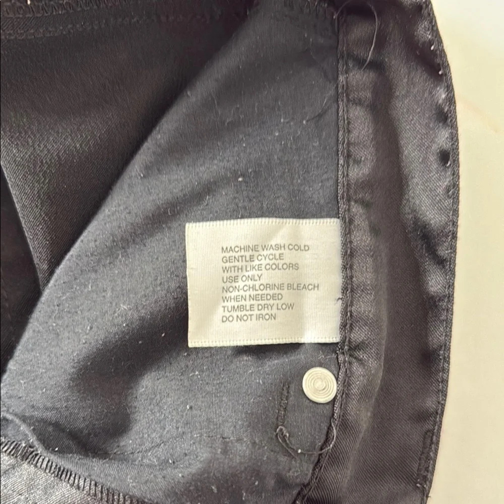 Arizona Jeans Black Satin Flare Casual Dress Party Pants Y2K Women Sz 5 - Picture 7 of 7